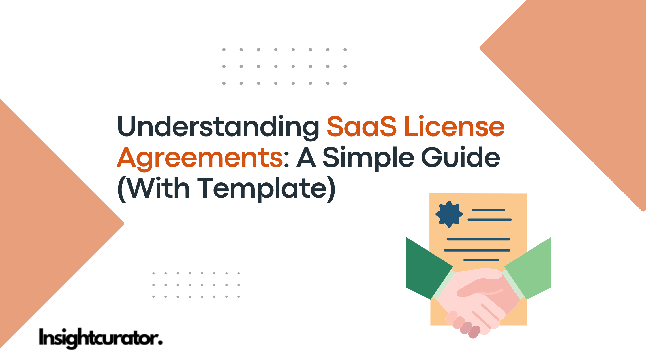 SaaS license agreements